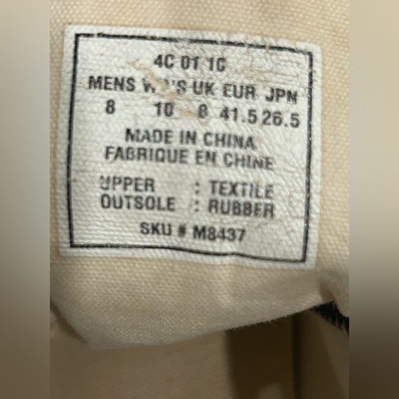 Converse Chuck Taylor All Star, Mens 8 W 10, hightop, Red White Blue, USA - Picture 8 of 8